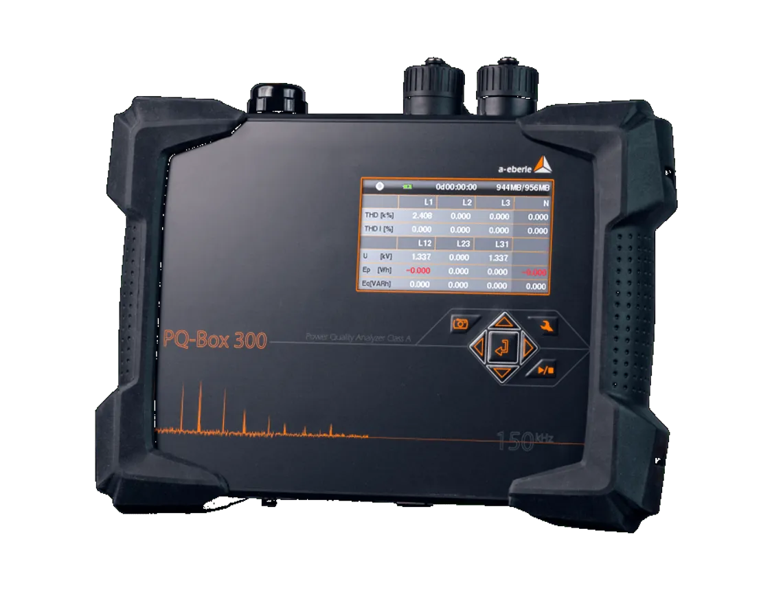 PQ-Box mobile power quality analyser